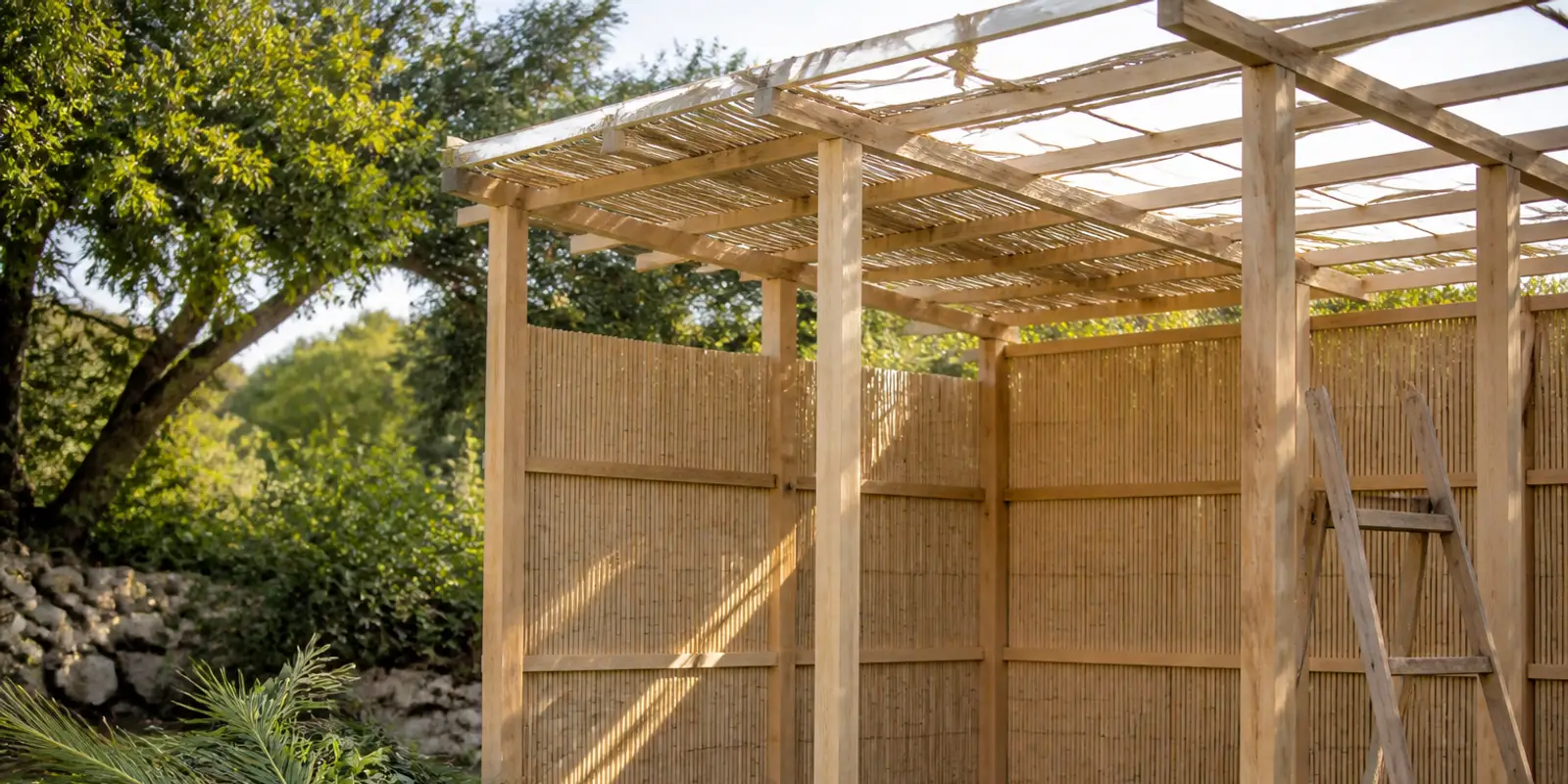 Banner for Building a Succah