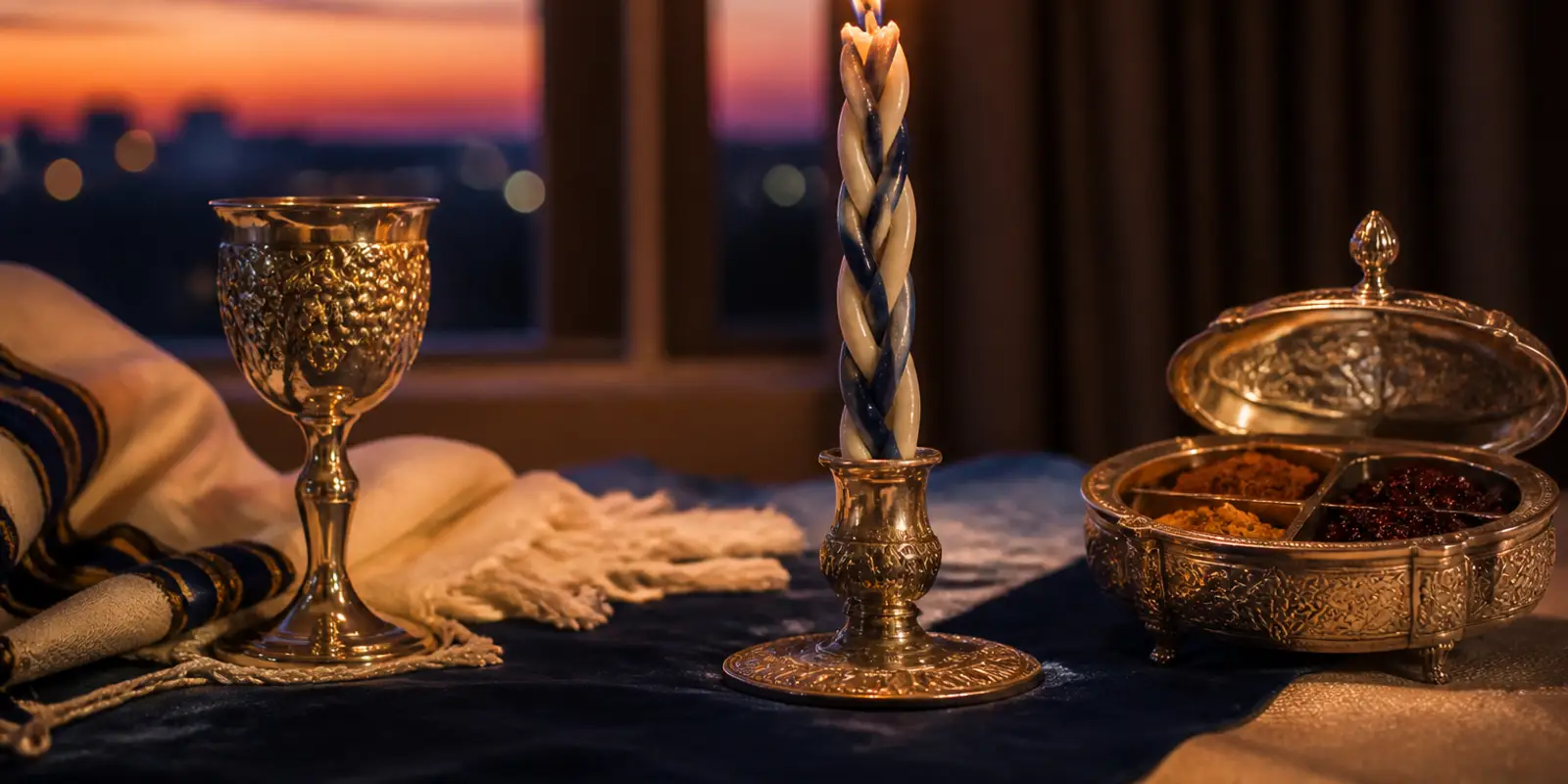 Banner for Havdalah and Maariv