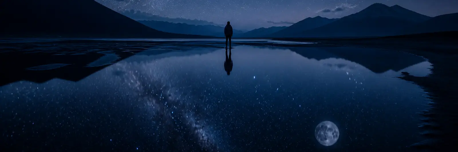 Banner for Images of Humans and Celestial Objects