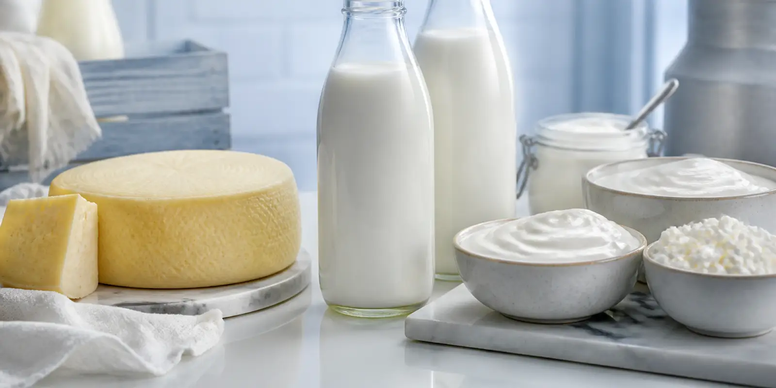Banner for Milk Products