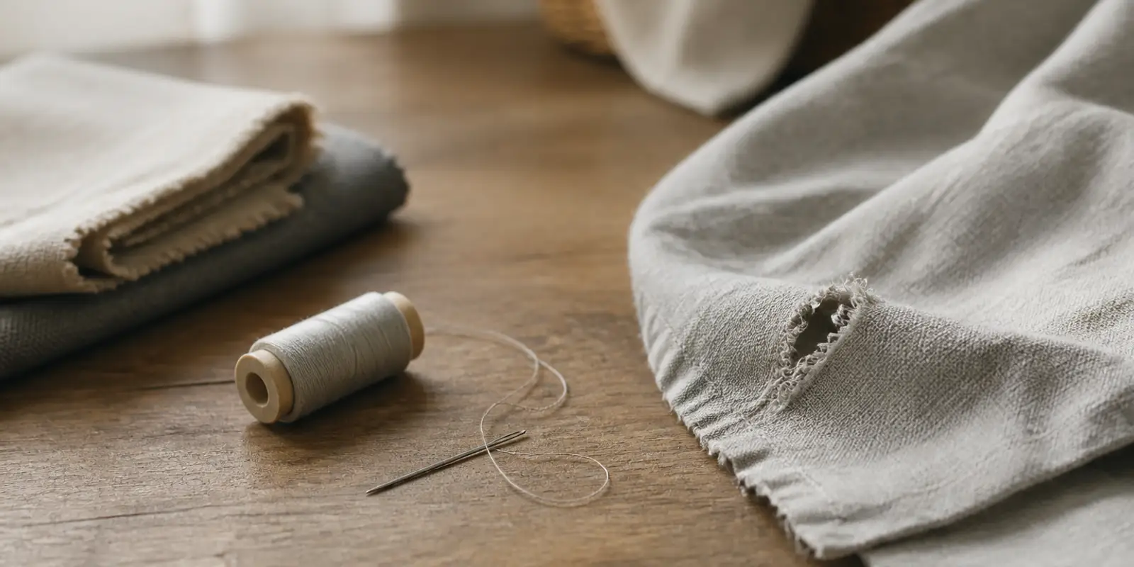 Banner for Sewing and Tearing